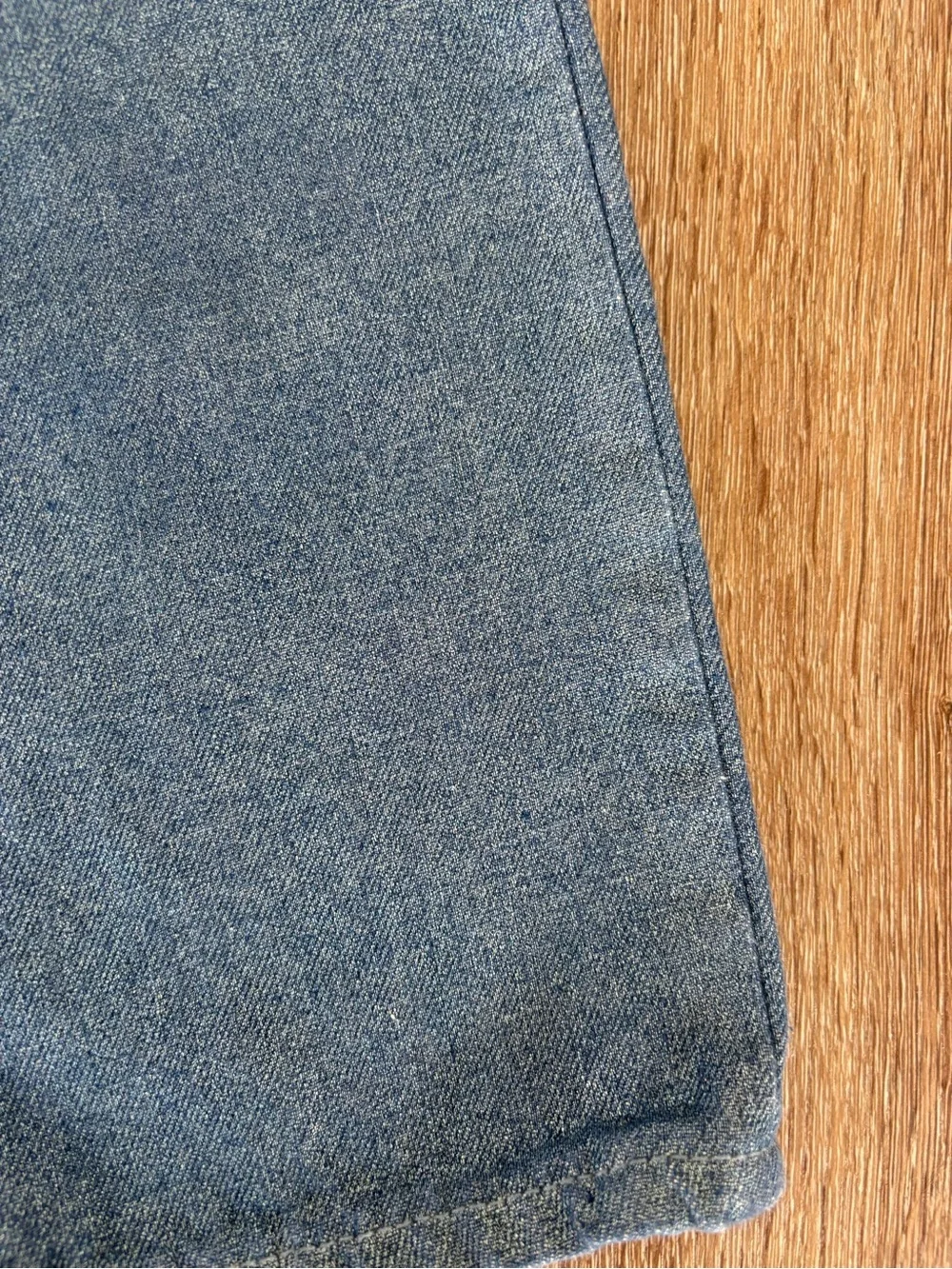 GAP Kids Shimmer Denim Wide-Leg Pants in Medium Blue Size: 4T/ Festive, Casual
